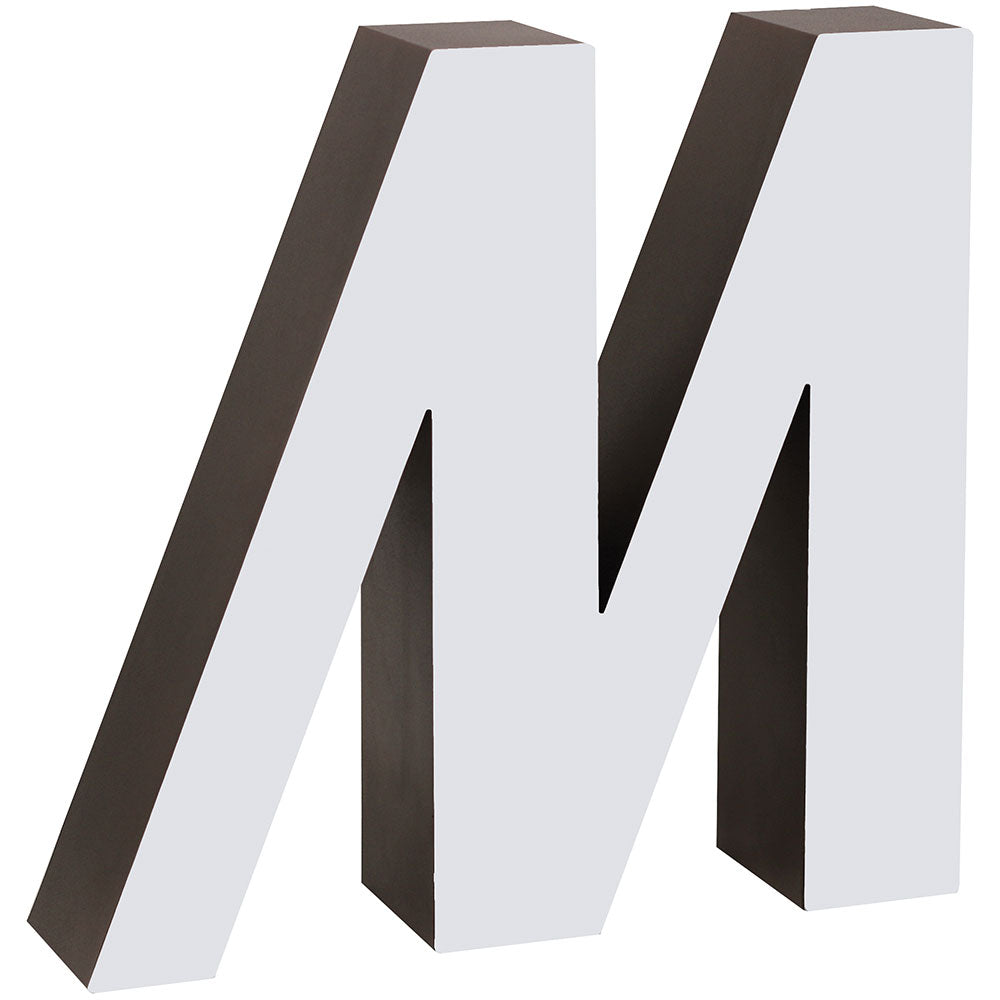 LED-Leuchtbuchstabe M