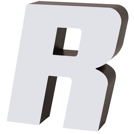 LED-Leuchtbuchstabe R