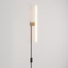 Leuchte S14d Metall mit Stecker und Spostaluce – Bronze satiniert
