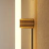 Leuchte S14d Metall mit Stecker und Spostaluce – Bronze satiniert