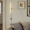 Leuchte S14d Metall mit Stecker und Spostaluce – Titan satiniert