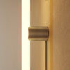 Leuchte S14d Metall mit Stecker und Spostaluce – Titan satiniert