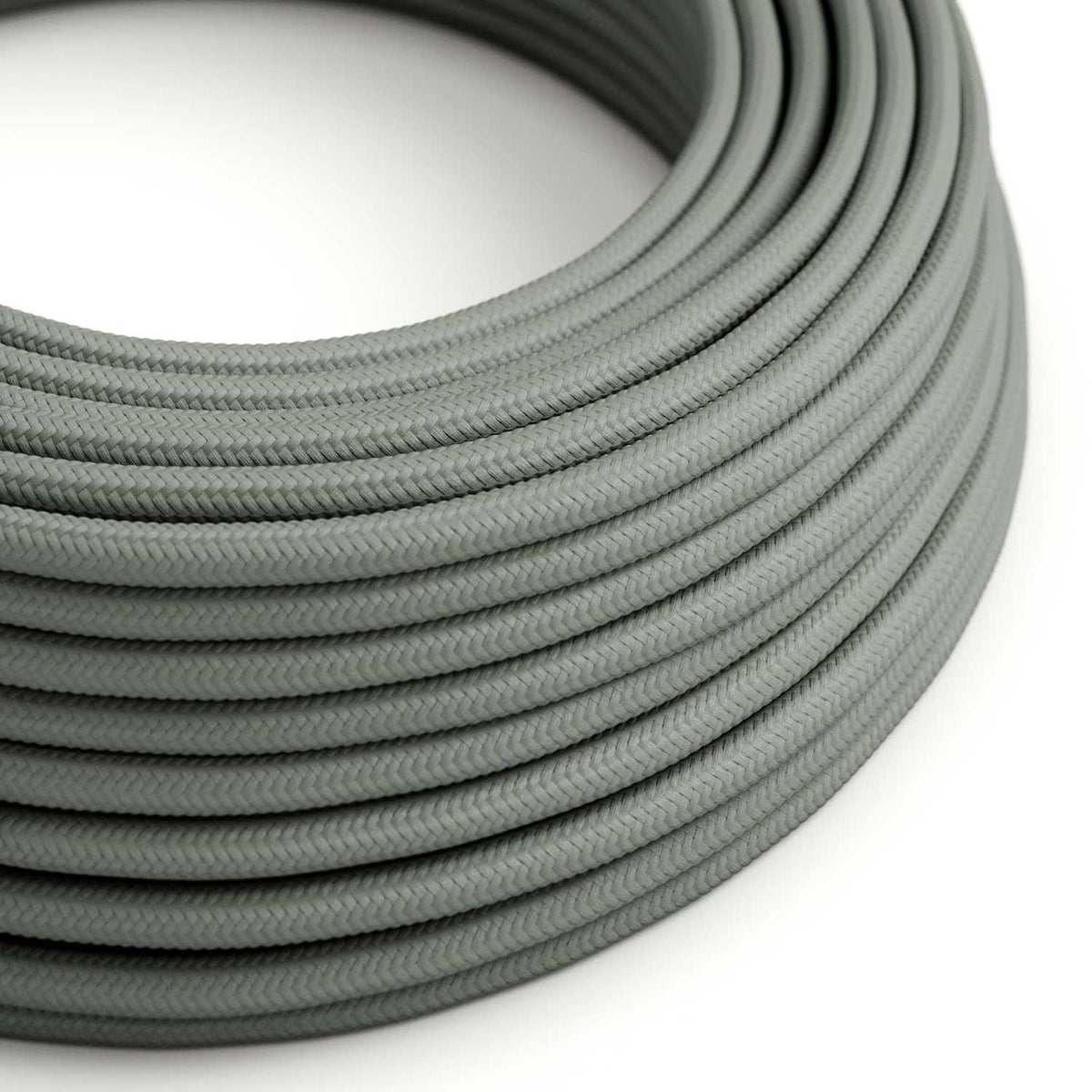 Leuchte S14d Metall mit Stecker und Spostaluce – Titan satiniert