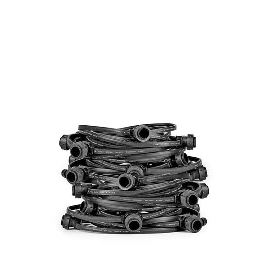 Outdoor Lichterkette Komplettset 20m / 40 E27 Fassungen