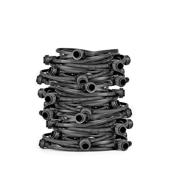 Outdoor Lichterkette Komplettset 30m / 60 E27 Fassungen