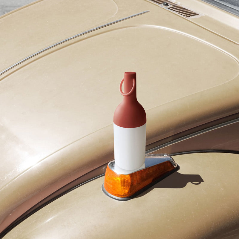Kabellose Leuchte ELO Baby in Terracotta, Detail