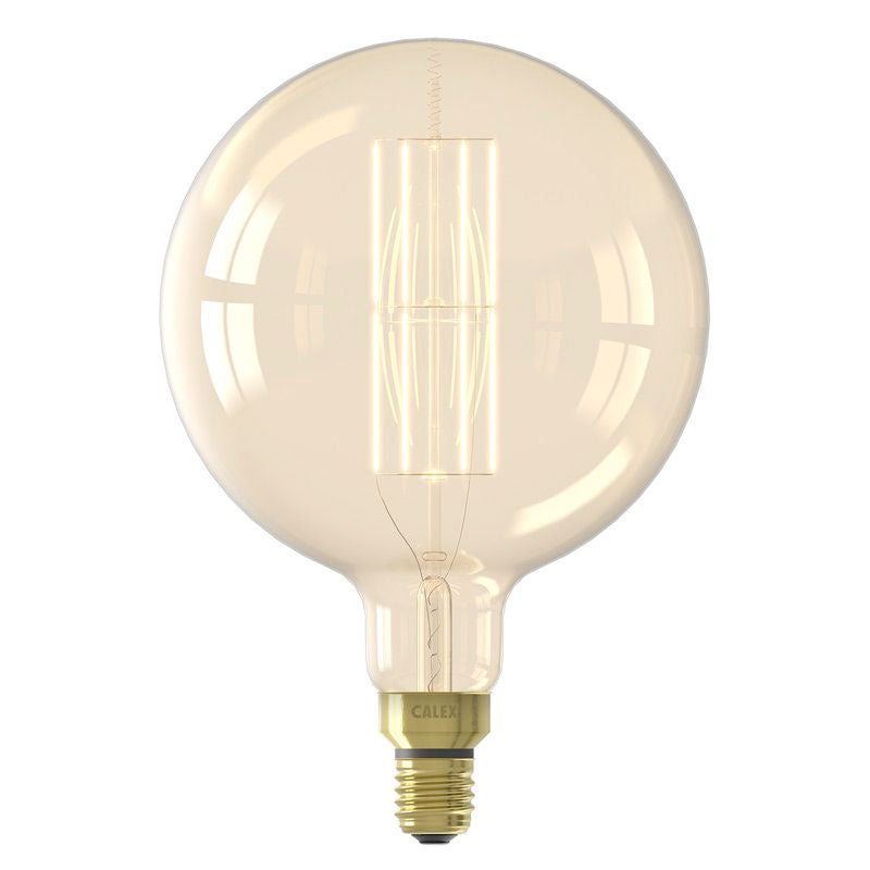 Calex Mega-Globe G200 High Lumen LED in Gold
