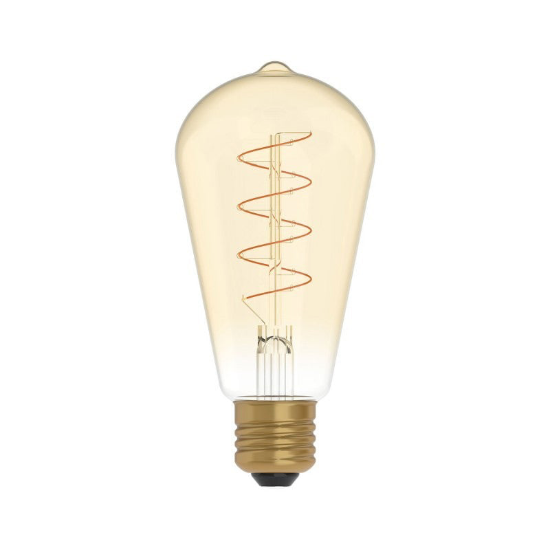 Edison Carbon Line in Gold, ausgeschaltet, Einzelansicht
