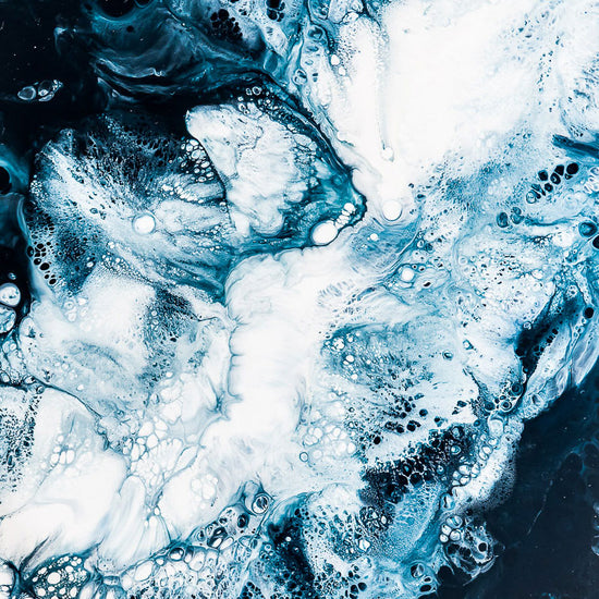 Drehteller Lazy Susan, Akazienholz Marine