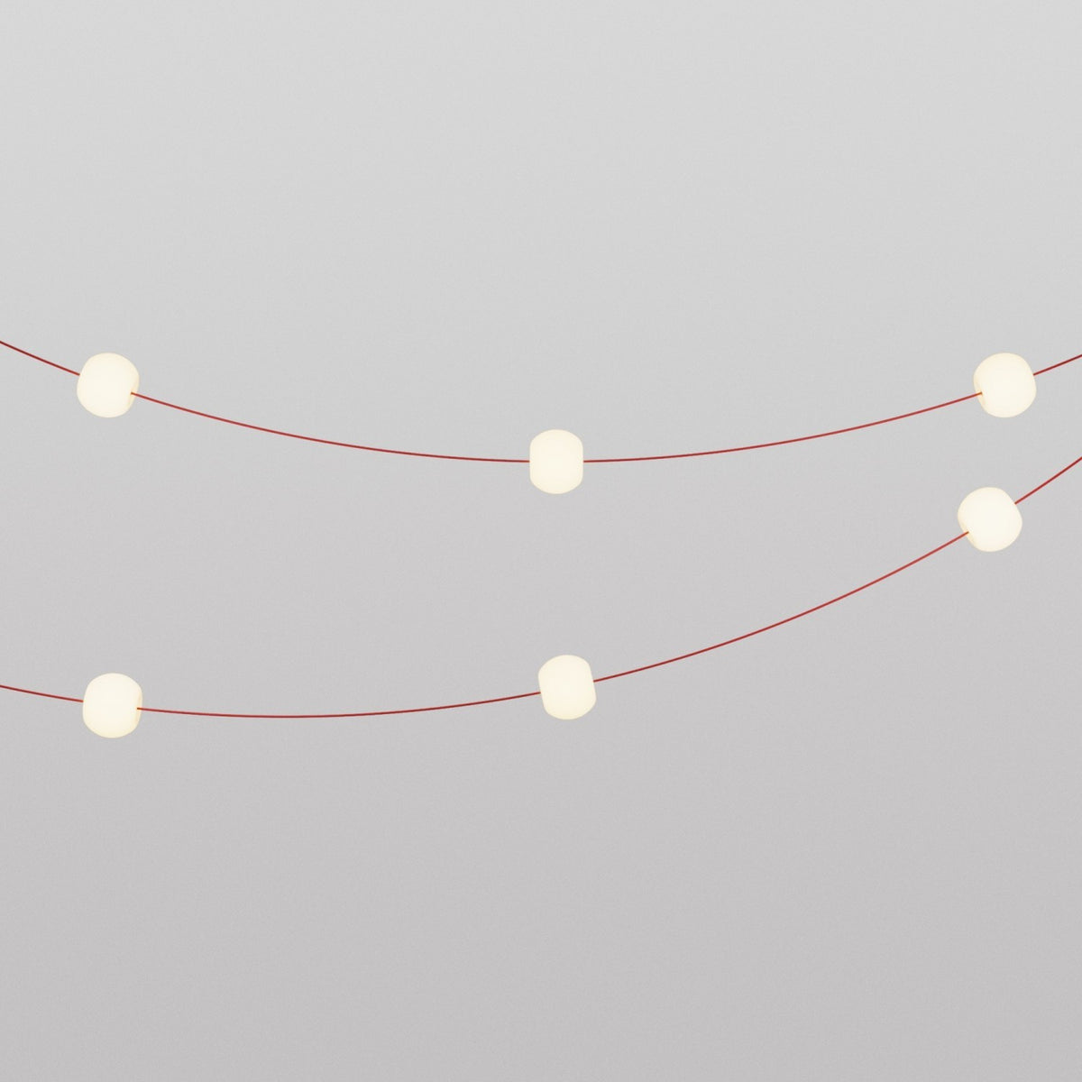 Marina6 Cherry, Farbe Rot, Abstand 140 cm