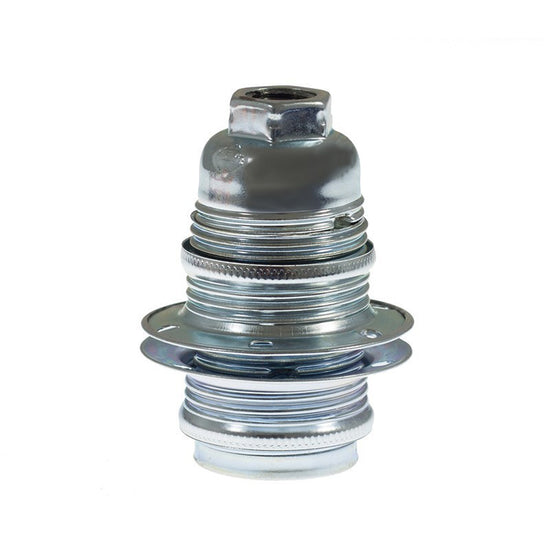 Metall Fassung / Chrom E14