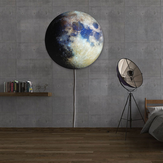 LED-Mondlampe Backlight, gross, Ø78cm