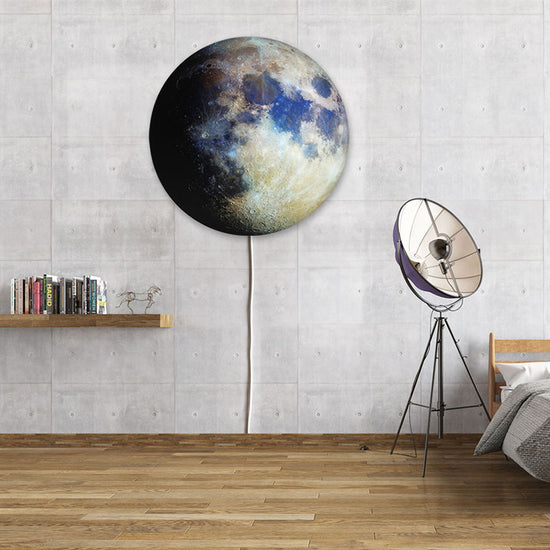 LED-Mondlampe Backlight, gross, Ø78cm