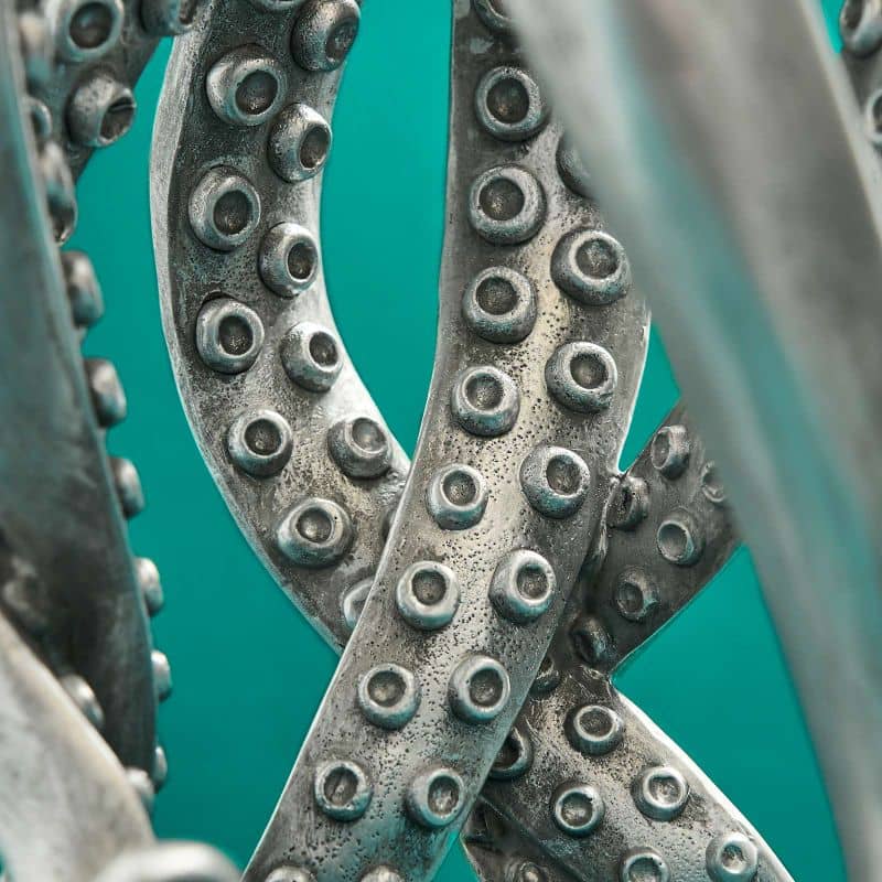 Tischeuchte Otto Octopus silber