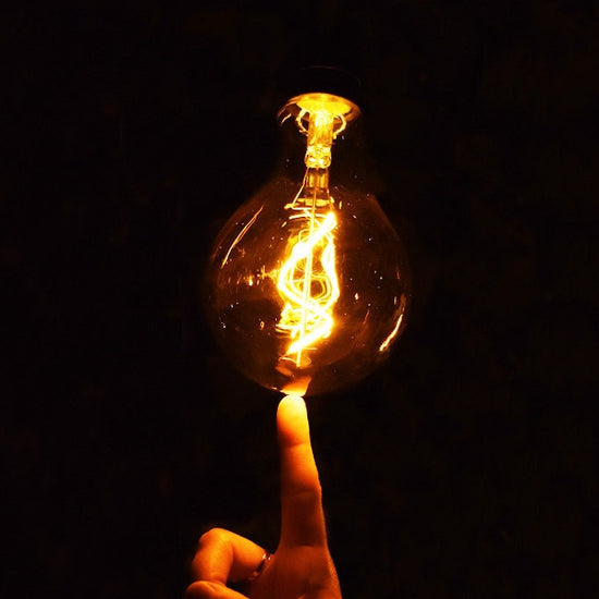 Outdoor LED Birne G125, batteriebetrieben