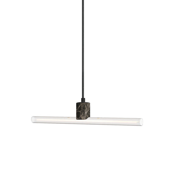 Pendel-Fassungsset esse14 S14d – Marmoroptik braun