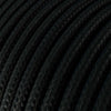 Pendelleuchte esse14 S14d, 3-flammig asymmetrisch, Baldachin Rose-One – Schwarz