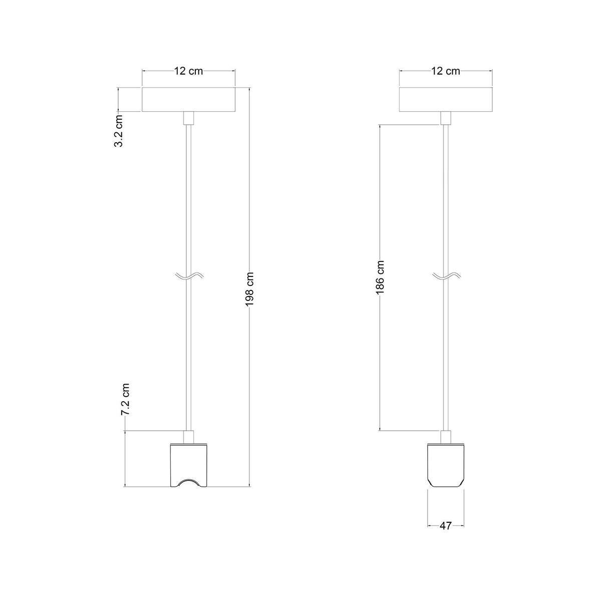 Pendelleuchte esse14 S14d – Neutral (Holzoptik hell)