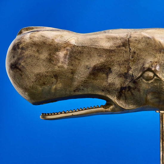 Pottwal, gold Aluminium