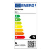 S14d LED-Röhrenlampe Porzellan-Effekt – 300 mm, 6W, 2700K, dimmbar
