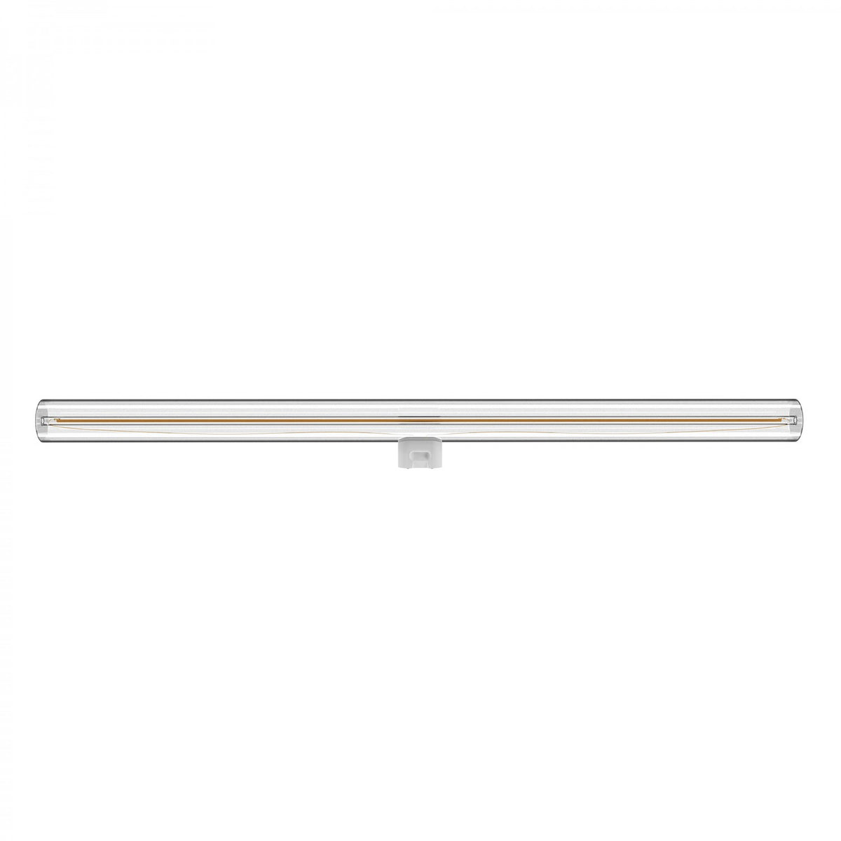S14d LED-Röhrenlampe transparent – 500 mm, 7W, 2700K, dimmbar