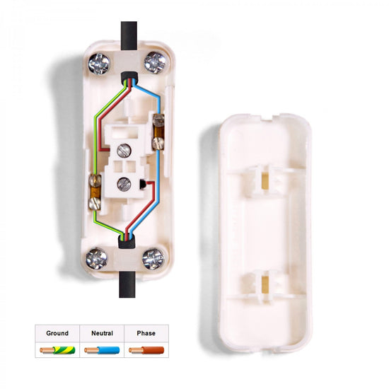 Schnurschalter Grip Weiss Montage