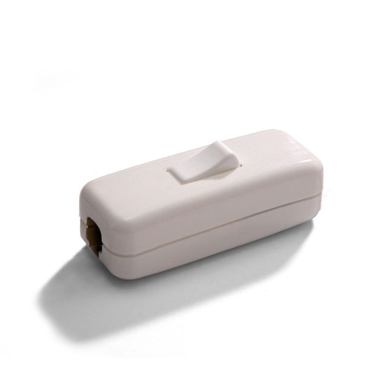 Schnurschalter Grip Weiss