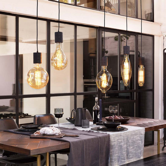 Calex GIANT LED / "Mega-Globe" Gold E40