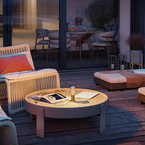 SI! 5V Tischlampe Bronze satiniert