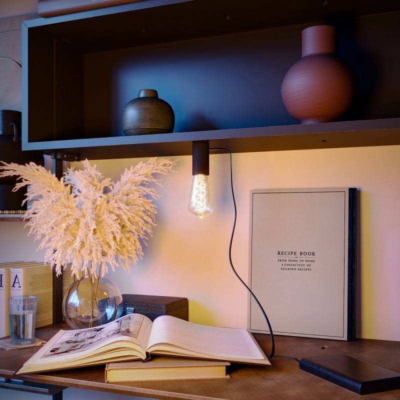 SI! 5V Tischlampe Schwarz