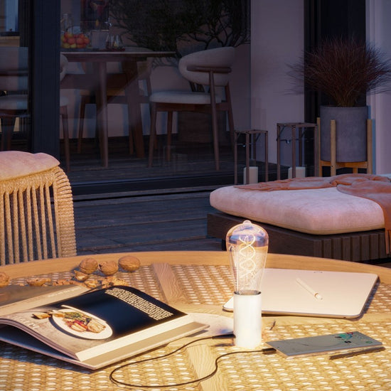 SI! 5V Tischlampe Weiss