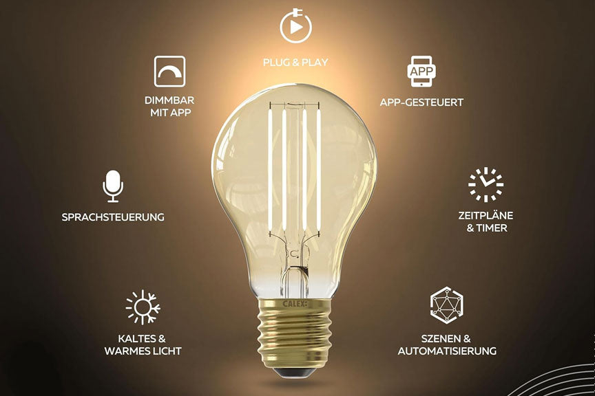 Calex Smart Home – smarte Beleuchtung im Wohnraum