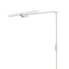 Spostaluce-Leuchte esse14 S14d mit Stecker und Schalter – Weiss