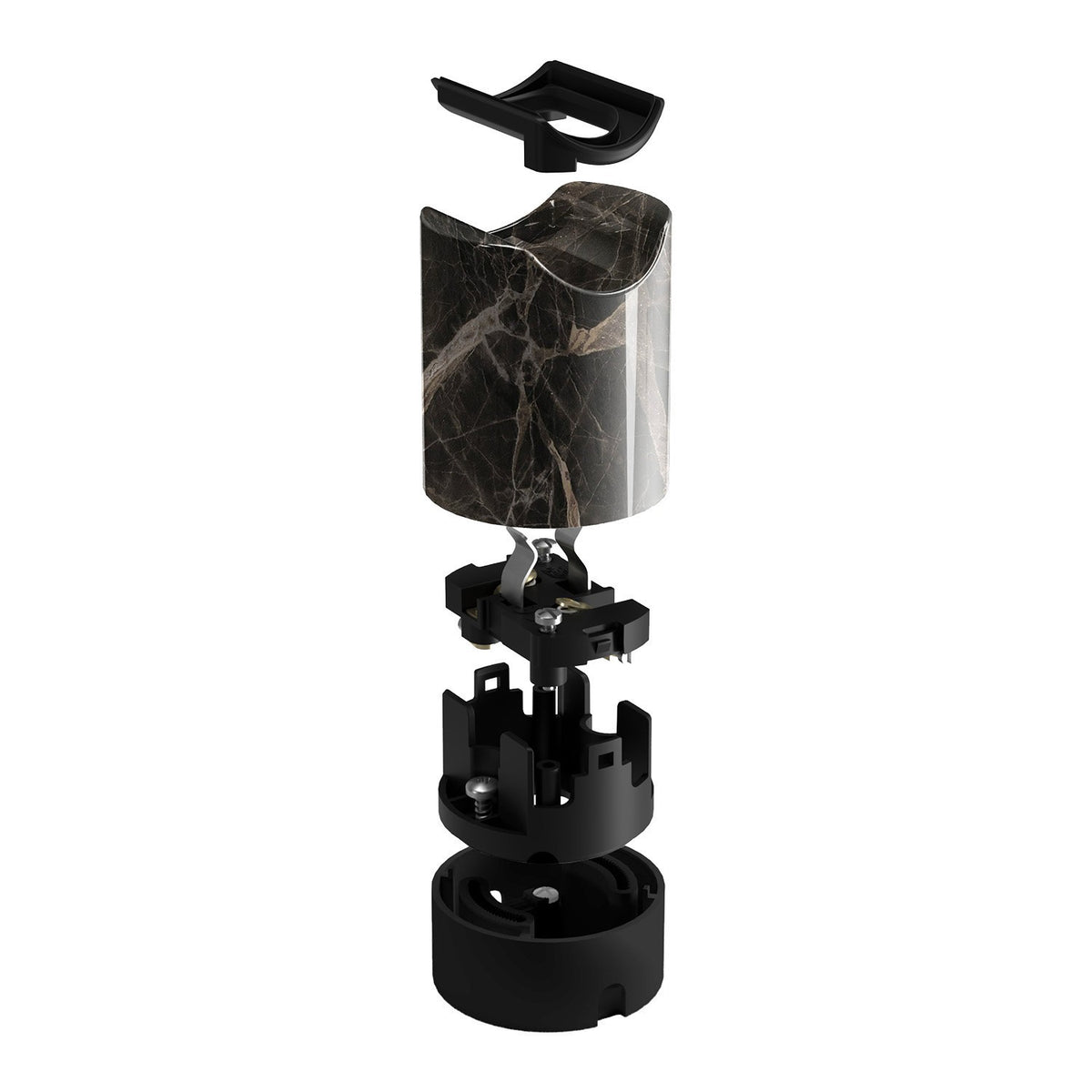Spostaluce-Set esse14 mit S14d-Fassung – Marmoroptik braun