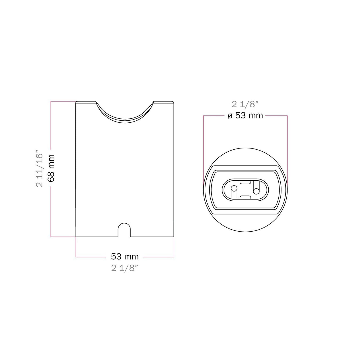 Spostaluce-Set S14d Metall – Kupfer satiniert