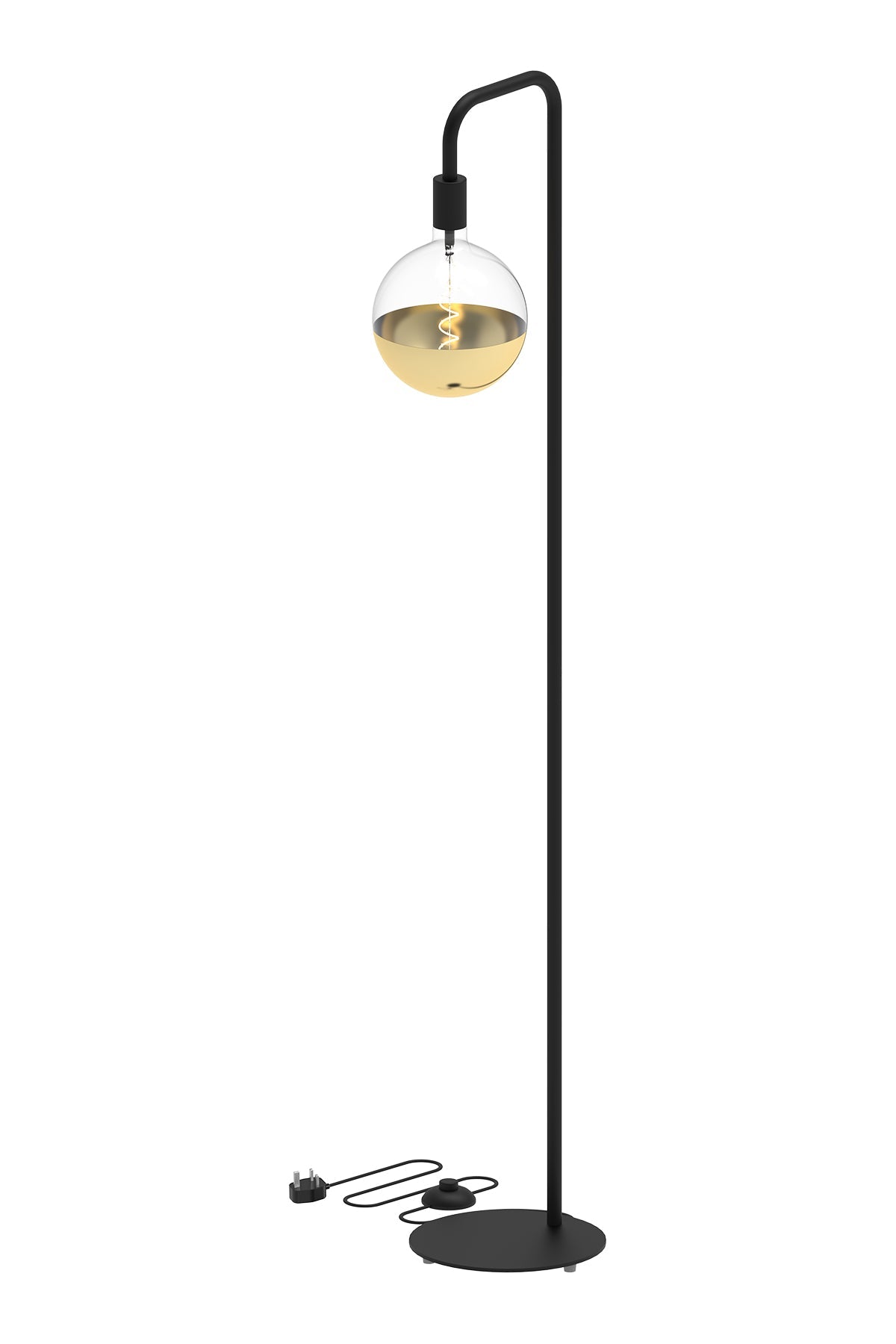 Stehleuchte 'Simple', schwarz