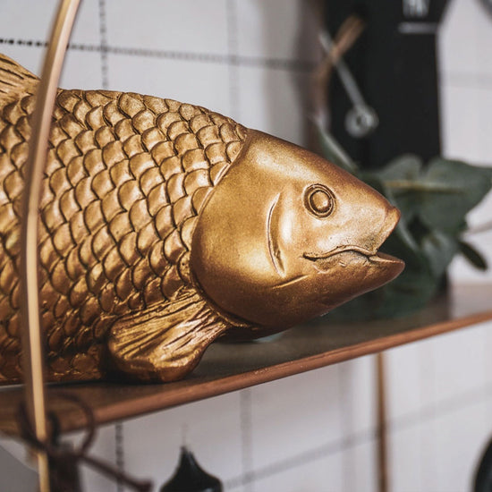 Goldfisch Goldie, gold