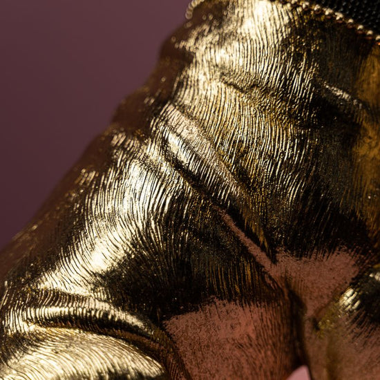 Tischleuchte Bulldogge Francis, gold