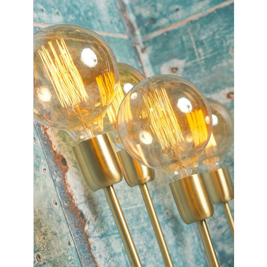 Tischleuchte 'Diva' gold, 30cm