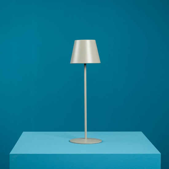 LED Tischleuchte Lys, grau