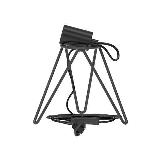 Tischleuchte Stativ Schwarz