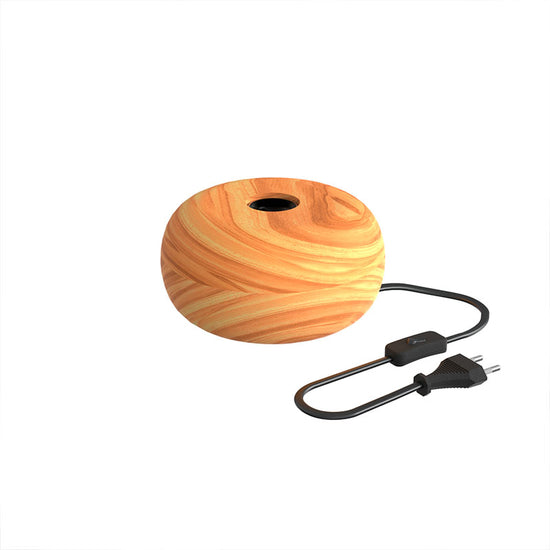 Calex XL runde Tischleuchte / FSC 100% Holz