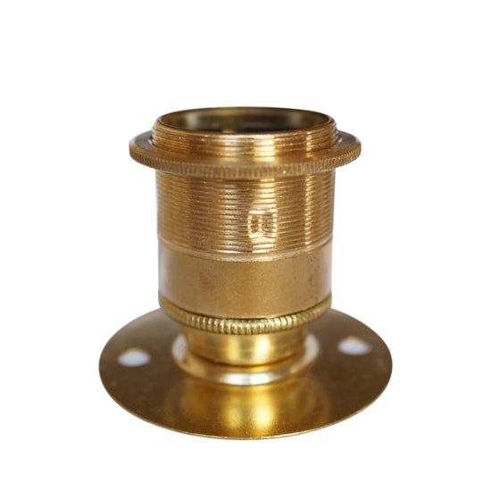 Vintage Metall Deckenfassung / English brass