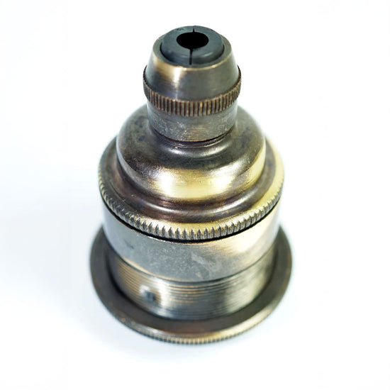 Vintage Metall Fassung E27 / Antique