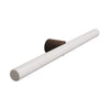 Wand- und Deckenleuchte esse14 S14d, IP44, mit LED-Röhre Porzellan-Effekt 500 mm – Wengé-Optik