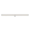 Wand- und Deckenleuchte esse14 S14d, IP44, mit LED-Röhre transparent 500 mm – Marmoroptik grün