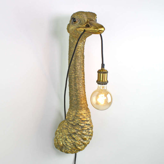 Wandleuchte Franz Josef, gold