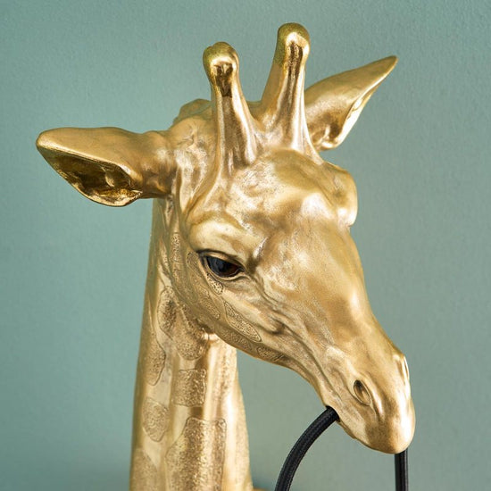 Wandleuchte Giraffe Lucie, gold