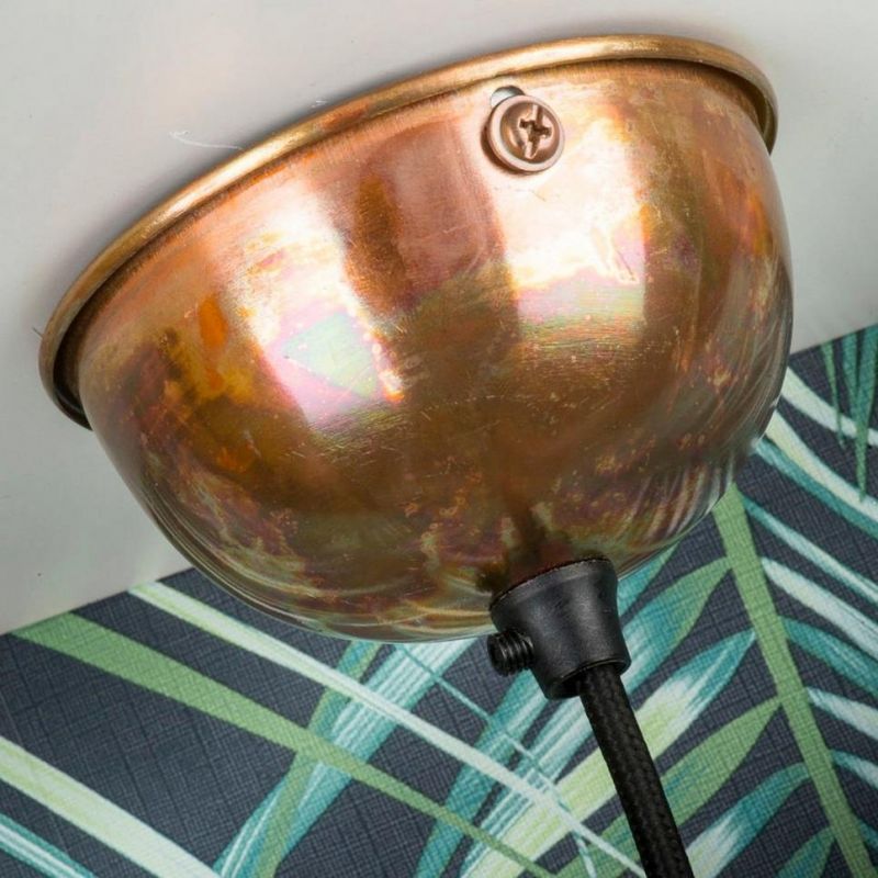 Hängeleuchte 'Maroc', Kupfer, 31 x 31cm