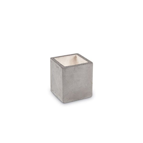 Tischleuchte Zement / Quader